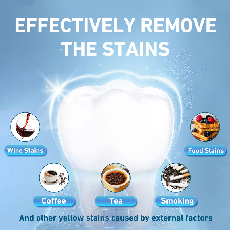 [Australia] - Teeth Whitening Strips-Professional White Strips for Sensitive Teeth Whitening Kit,Enamel Safe Coconut Whitener Strip for Teeth Whitening,Effective for Teeth Stains Remove（28 strips） 