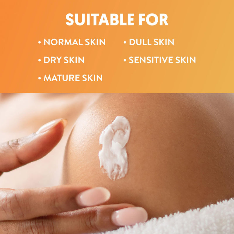 By Nature Glow Vitamin C + Caffeine Body Balm - 6.8 oz