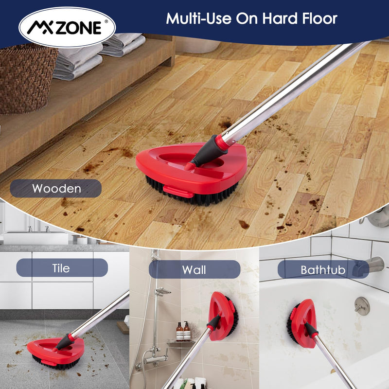 [Australia] - Spin Mop Scrub Brush Head for O Ceda EasyWring 1 Tank System, Shower Floor Scrubber Mop Head Replacement, Hard Bristle Cleaning Brush for Bathroom Kitchen Tile, Not Fit RinseClean 1pcs 1-Tank Scrub Brush 