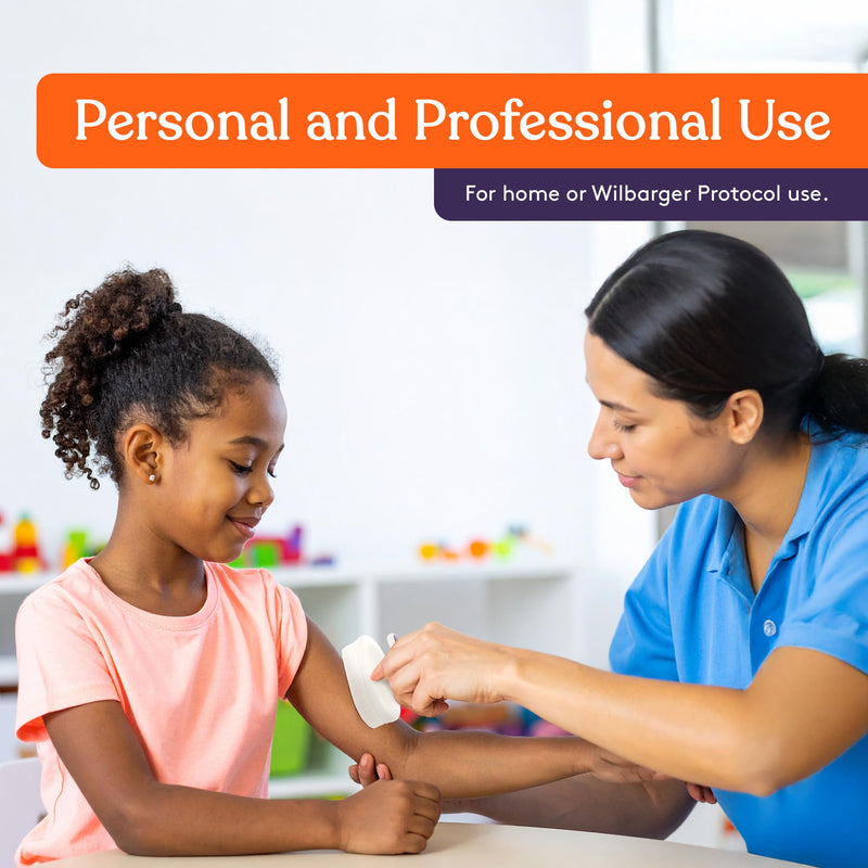[Australia] - Special Supplies Sensory Brush Therapressure Therapy Brush for Occupational and Sensory Brushing, Stimulating, Calming Tools for Kids and Adults, Soft Flexible Bristles, Latex Free (3 Pack) 