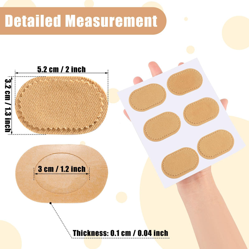 [Australia] - 30 Pcs Foot Callus Cushion Toe Cushions Pad Foot Protector Pads Corn Cushions Patches Shoe Accessories for Women Men Fabric Feet Heel Toe Protector Pads 30 