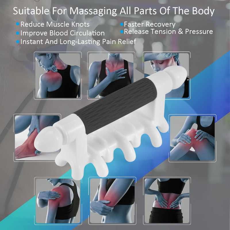 [Australia] - Fascia Massage Tool Myofascial Release Blaster Tools for Anti-Cellulite Skin Soothing Lymphatic Drainage Trigger Point Deep Tissue Neck,Shoulder,Lower Back,Psoas,Thighs,Butt & Full Body(Black) Black Small 
