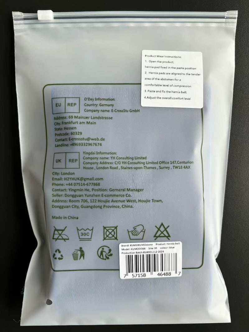 Umbilical Hernia Belt - For Men and Women – Abdominal Hernia Binder for Belly Button Navel Hernia Support, Helps Relieve Pain - for Incisional, Epigastric, Ventral, & Inguinal Hernia M