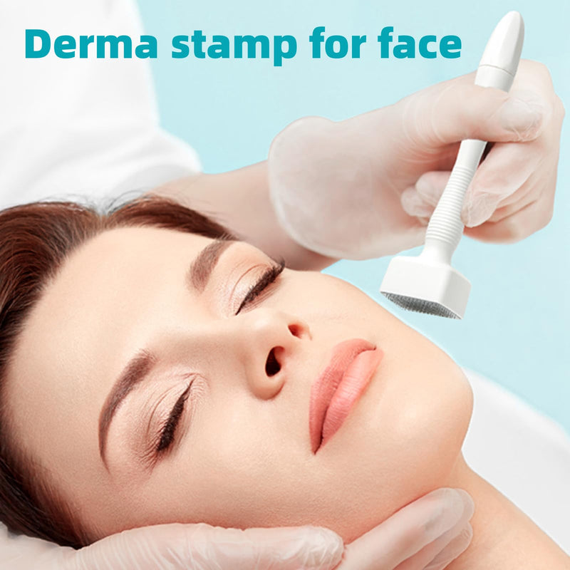 Microneedling Derma Stamp Pen, Dermastamp System, Derma Roller Alternative, At Home Skin Care Tool, 0.25mm