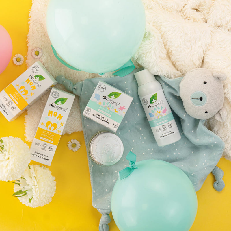 [Australia] - Dr Organic Baby Butt Balm with Calendula, Diaper Rash Cream, Sensitive Skin, Lanolin, Natural, Vegan, Dermatologically Tested, Cruelty Free, Paraben & SLS Free, Certified Organic, 50ml 