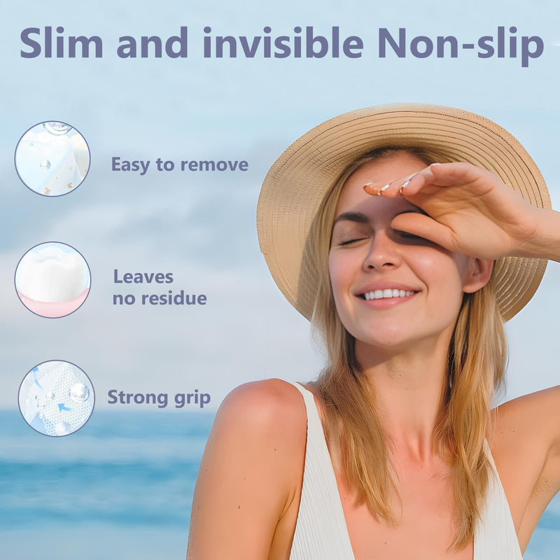 [Australia] - Teeth Whitening Strips for Sensitive, 42 Strips Whitener Safe Whitestrip, Deep Stains Removal Tooth Whitening, Enamel Safe Non-Slip Dry Strip Technology for Whiter Teeth,Coconut 