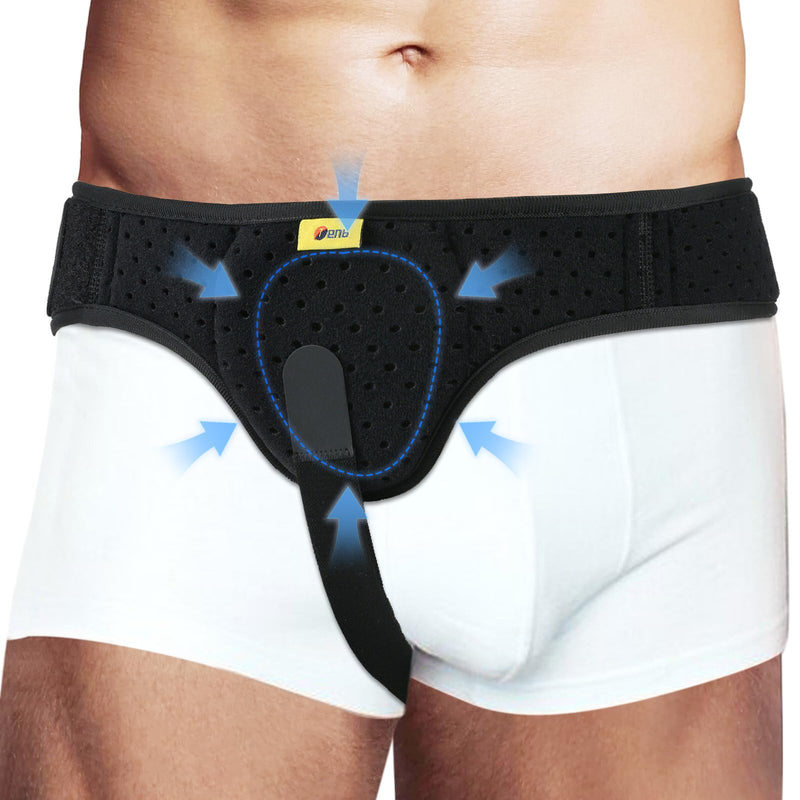 Hernia Belt for Men Hernia Support Truss for Single/Double