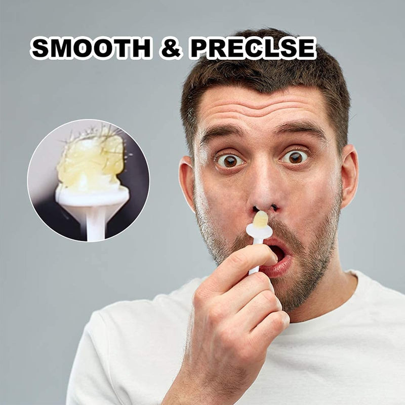 [Australia] - Wekuw 100 pieces nose hair wax set, nose wax sticks, nose wax applicators, nose wax set, men's nasal hair wax stick, suitable for quick nose hair removal 