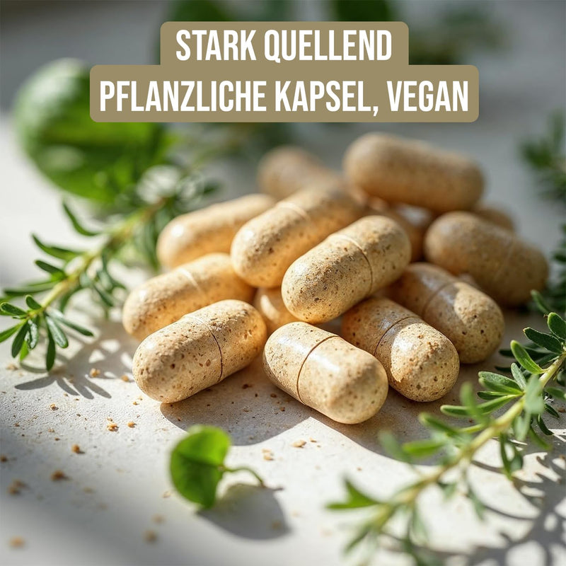 [Australia] - RheinNatur Glucomannan capsules 250 pieces - natural fiber from konjac root - vegan 