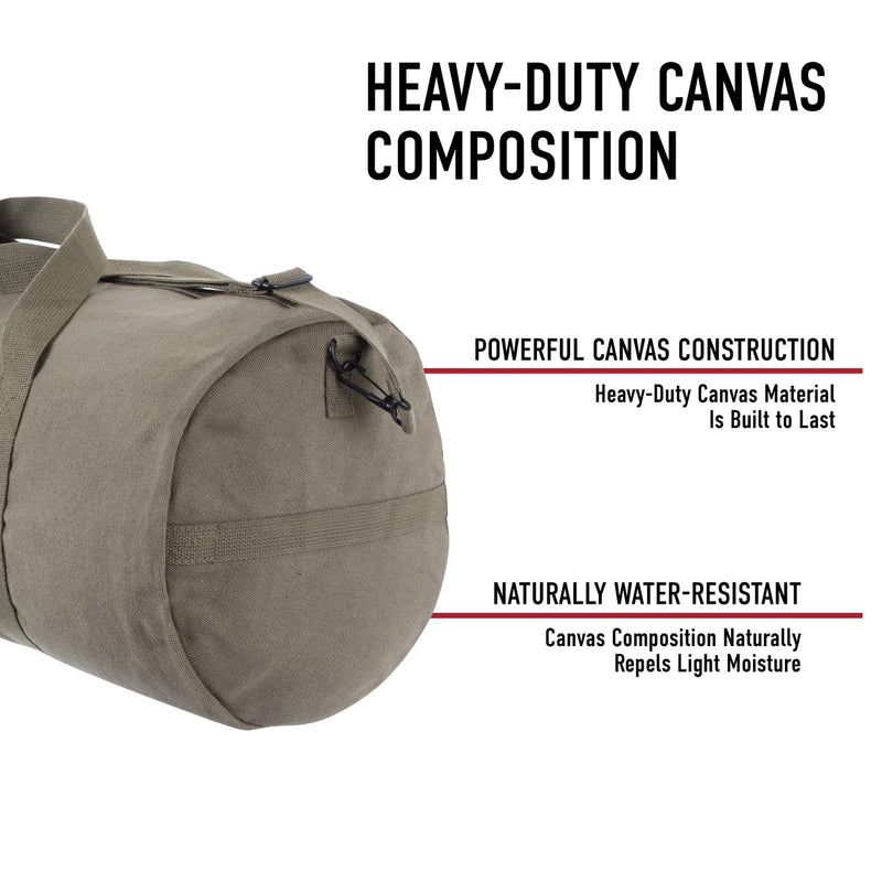 Rothco 22215: Midnight Camo Canvas Shoulder Duffle Bag