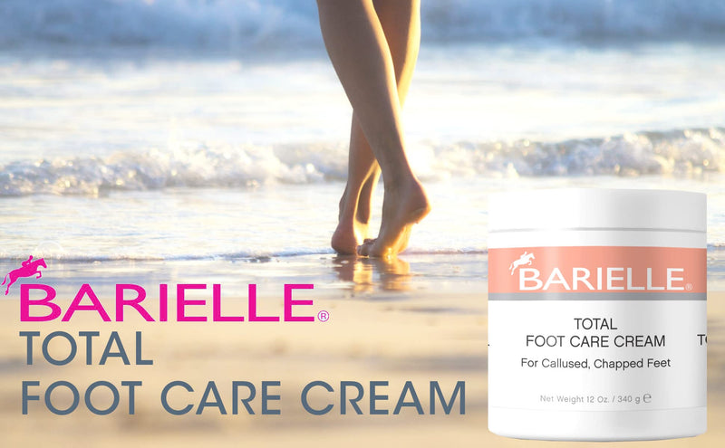[Australia] - BARIELLE Total Foot Care Cream 12 oz. – Foot Cream for Dry, Cracked, Feet 