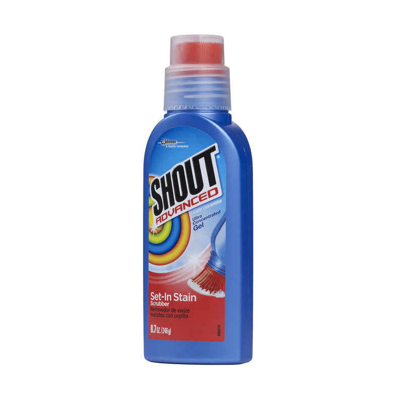[Australia] - Shout Advanced Stain Remover Brush, Ultra Concentrated Gel with Built-In Scrubber Brush for Deep Set-In Stains, 8.7Oz 