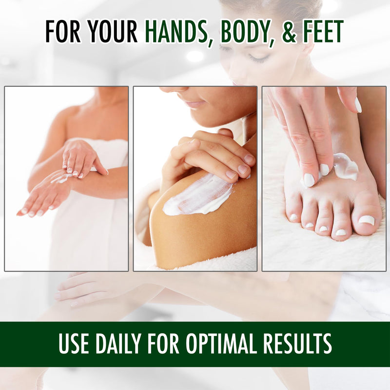 [Australia] - GLY MIRACLE Moisturizing Body Cream Lotion, 16 ounce - Non-Greasy Skin Humectant for Extremely Dry Skin, Hands, Body, and Feet, Fragrance-Free with Pure Glycerin for Nourishing Hydration. Unscented 16 Fl Oz (Pack of 1) 