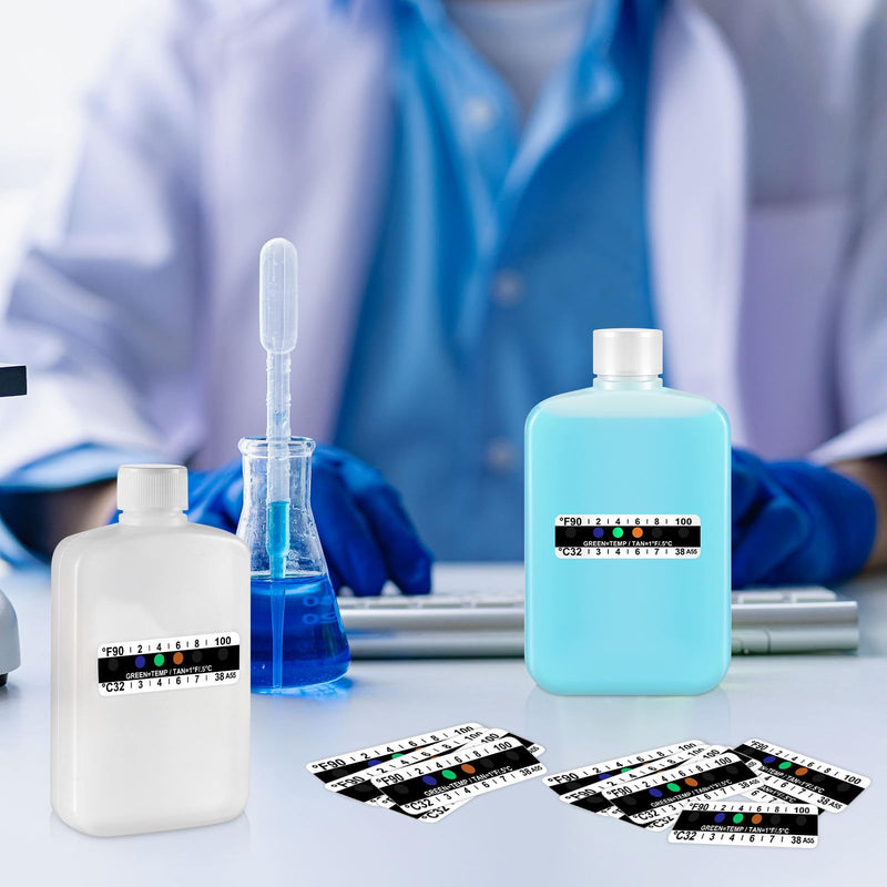 Cuffbow 19 Pcs Urine Test Complete Kit, Include 1 Urine Bottle 15 Temperature Test Strips 1 Storage Pouches 1 Hidden Leg Strap and 1 Lining Pocket Boxer Brief for Travel Lab Testing (Small) Small