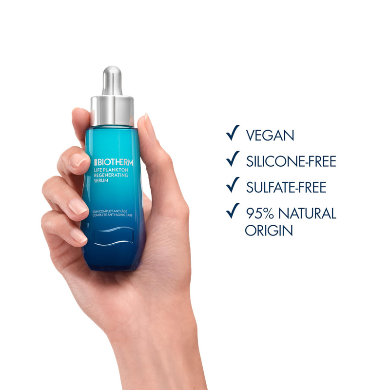 Biotherm Life Plankton Regenerating Serum, Anti-Aging Face Serum with High Concentration of Biotech Plankton and Vitamin C to Visibly Repair, Renew and Smooth All Skin Types, 1 Fl. Oz. 1.01 Fl Oz (Pack of 1)
