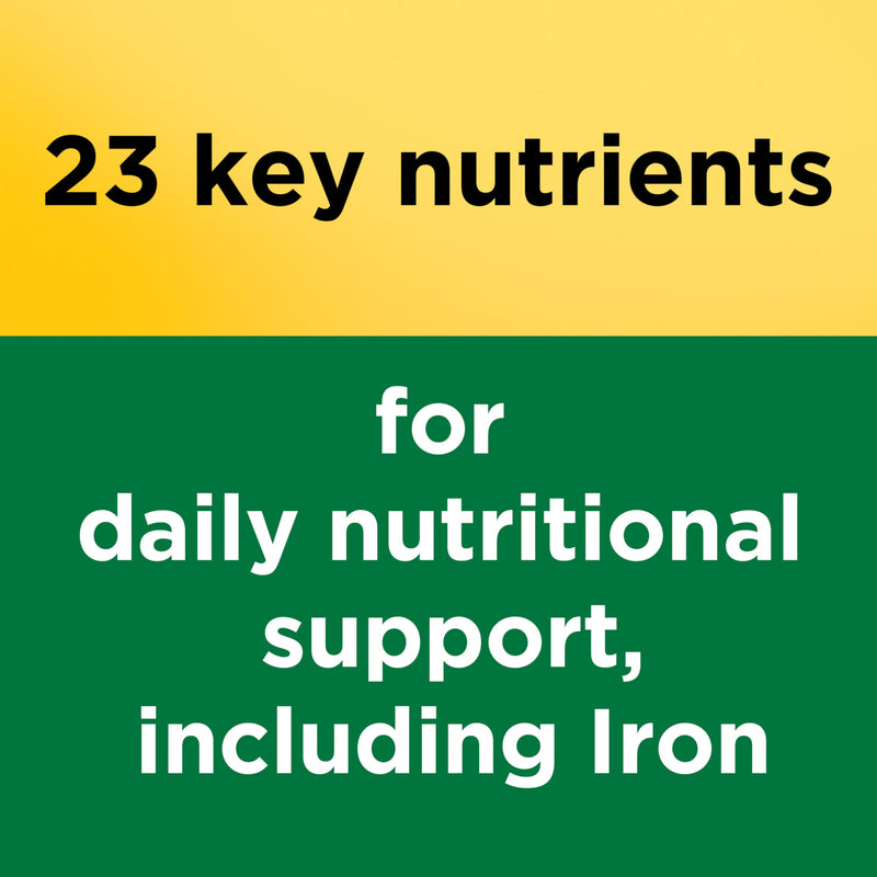 Nature Made Multivitamin Tablets with Iron, 130 Tablets | Multivitamin for Women and Men for Daily Nutritional Support, Multi Vitamins for Adults, 130 Day Supply Unflavored 130 Count (Pack of 1)