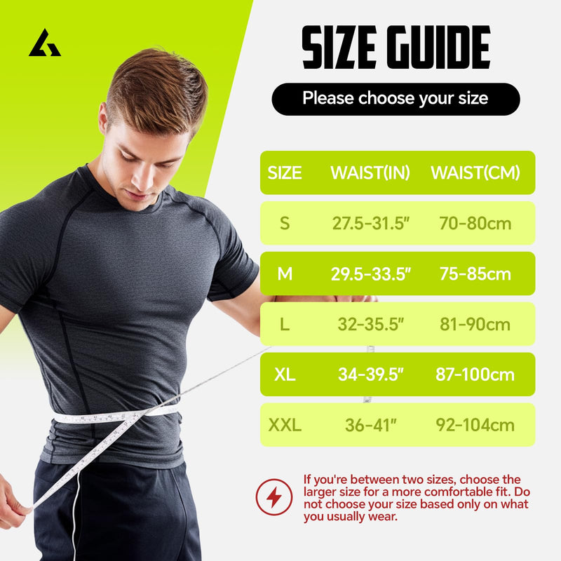 [Australia] - Work Back Brace for Lower Back Pain with Suspenders, Adjustable Lumbar Back Support Belt for Men & Women-Heavy Lifting, Safety Protection, Sciatica Relief (M) Medium 