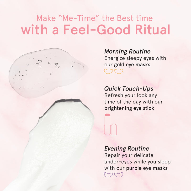 [Australia] - grace & stella Under Eye Brightener Balm Stick - Travel Essentials - Caffeine Eye Cream for Dark Circles, Puffiness, Wrinkles - Vegan Moisturizer Stick with Niacinamide, Hyaluronic Acid (0.13oz/3.5g) 