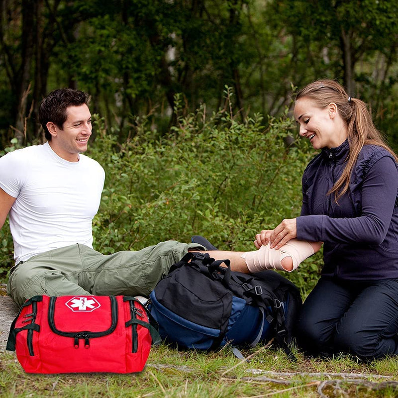 [Australia] - Dixie EMS Dixigear Empty First Responder II Bag 10.5" x 5" x 8" - Red 