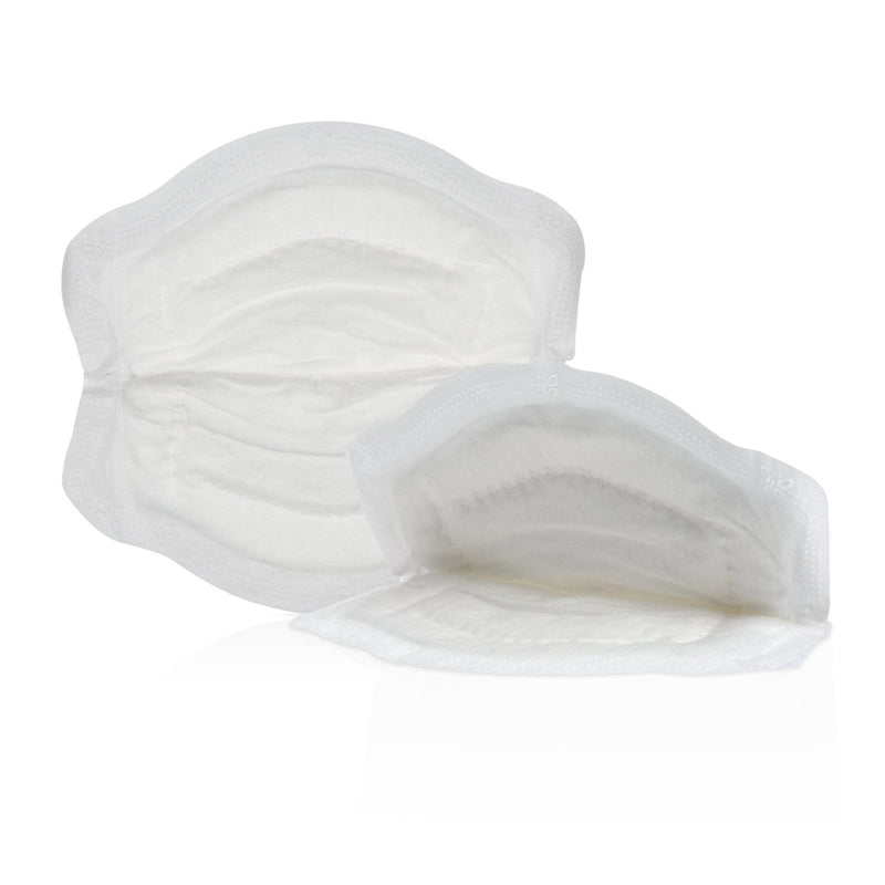 [Australia] - Nuby Stay-Dry Disposable 60 Piece Breast Pads, Honeycomb, Ultra-Thin 60 Pack 
