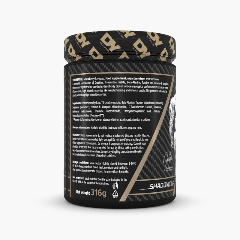 DY Nutrition - The Creatine, 316g (Strawberry) Strawberry