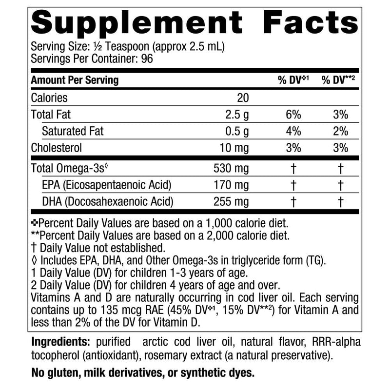 [Australia] - Nordic Naturals Children’s DHA, Strawberry - 8 oz for Kids - 530 mg Omega-3 with EPA & DHA - Brain Development & Function - Non-GMO - 96 Servings 8 Fl Oz (Pack of 1) 