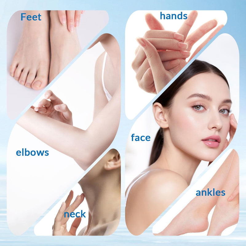 [Australia] - Crack Feet Prevention Stick, Anti Cracked Foot Cream For Dry Heels, Moisturizing Foot Balm Stick, Remove Dead Skin And Softening Dry Skin (Pink+Blue) Pink+Blue 