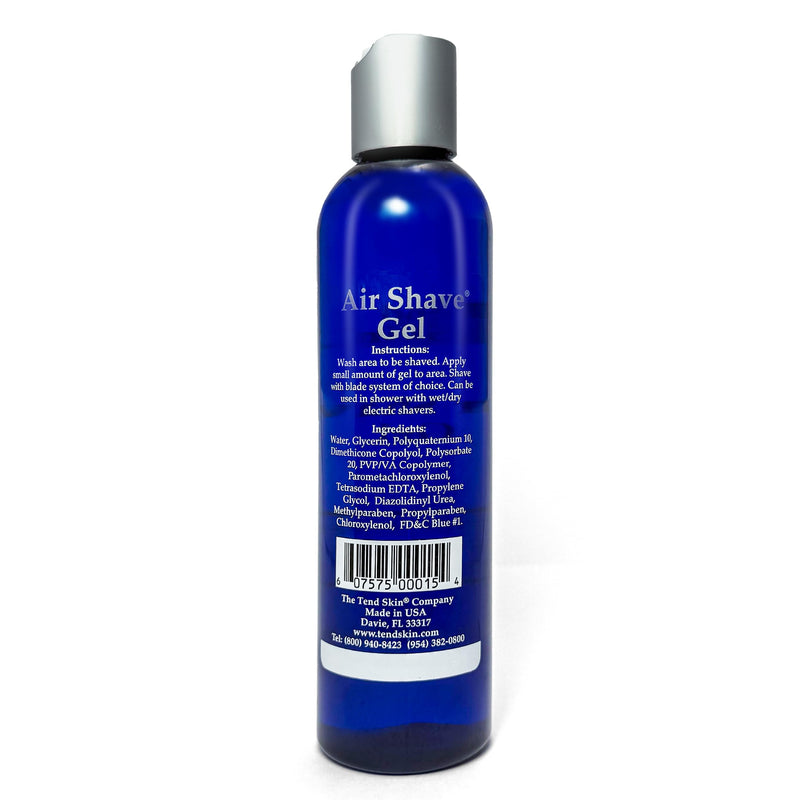 Tend Skin Air Shave Gel Advanced Hydrating & Moisturizing Formula, Provides Natural Protection, Silky Smooth Skin & Seamless Hair Removal, 8 Oz