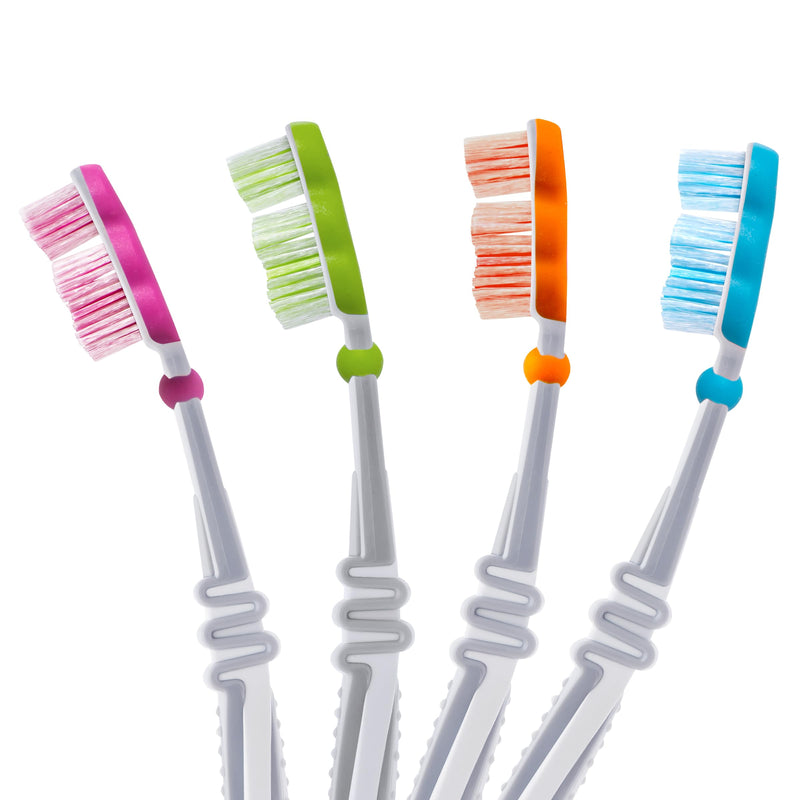 [Australia] - Dr.BEST Polimed toothbrush, medium (1 piece), for up to 49% better cleaning performance* in hard-to-reach areas 