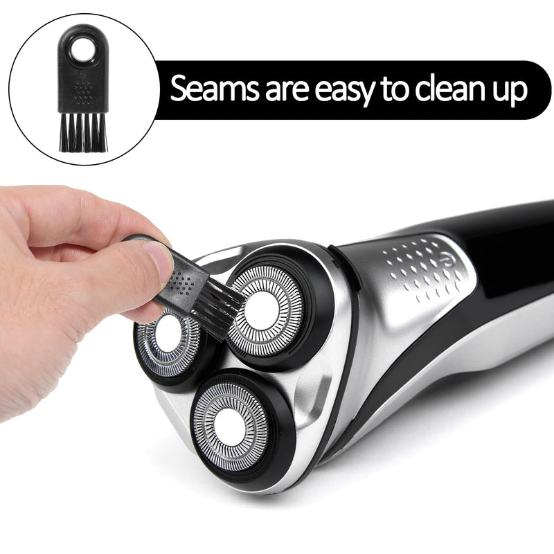 [Australia] - AOZUO Pack of 12 razor cleaning brushes, nylon shaving brush, razor cleaning brush for cleaning the beard on electric shaving heads, hair clippers 