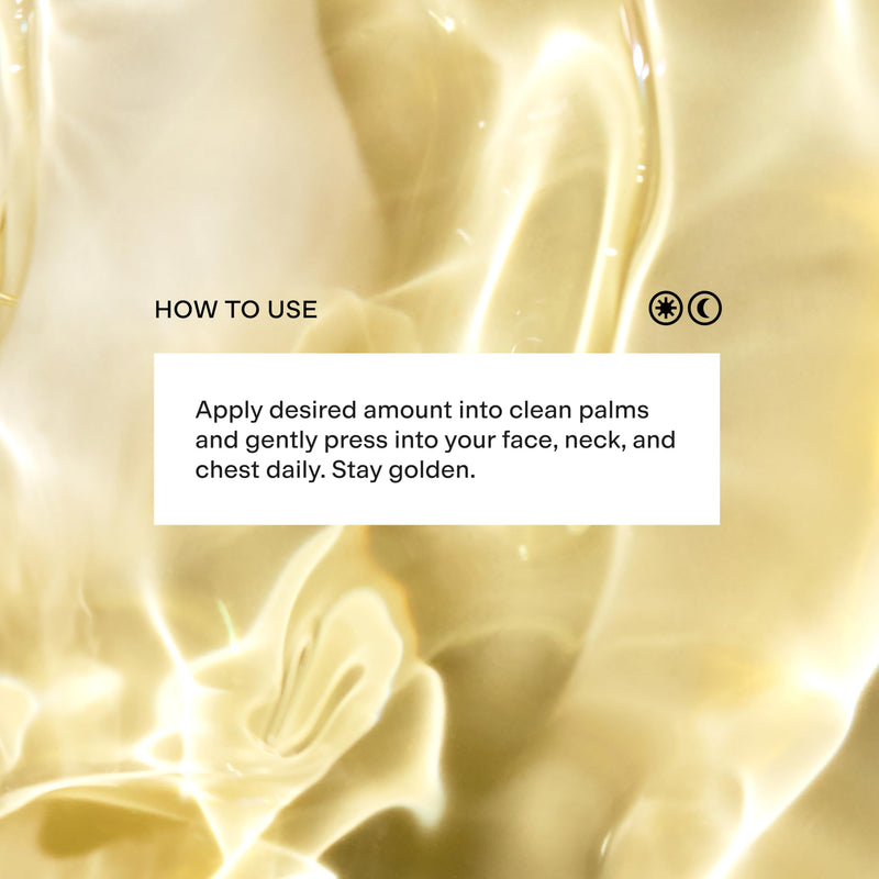CLEARSTEM GOLDENHOUR Hydrating Facial Oil - Plumping Face Oil for Women for Deep Face Hydration - Non-Comedogenic Vitamin C Oil for Skin with Hyaluronic Acid and Watermelon Seed for Glowing Skin 1 Fl Oz