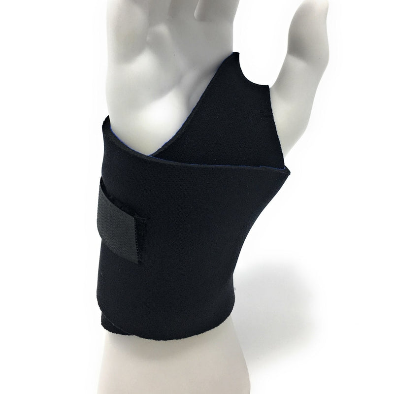 CHAMPION Compression Reversable Neoprene Wrist Support Wraparound, Black