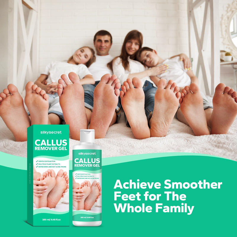 [Australia] - Callus Remover Gel for Feet (8.45 fl.oz), Powerful Formulation Foot Callus Remover, Extra Strength Callus Remover, Callus Remover for Feet Gel, Calloused Feet Remover Gel for Home Use 