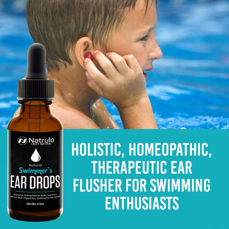 [Australia] - Natural Ear Drops for Swimmers Ear, Allergy Relief, Itching ‚Äì Swimmers Ear Drops for Clogged Ears, Itchy Ears, Soothing Ear Pain, Earache ‚Äì Drying Ear Oil Treatment for Surfer, Swimming, Kids, Adult 