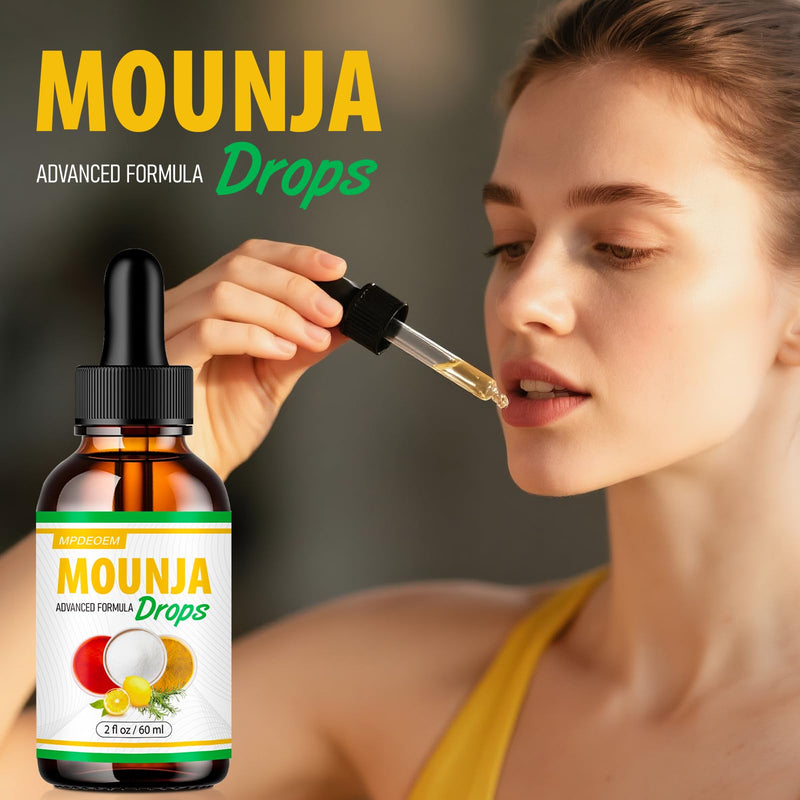 [Australia] - New Monja Drops - MoujaBurn Pro Liquid Drop, Premium Monja Burn Drops (Lemon Flavor Pack of 2) Lemon Flavor Pack of 2 