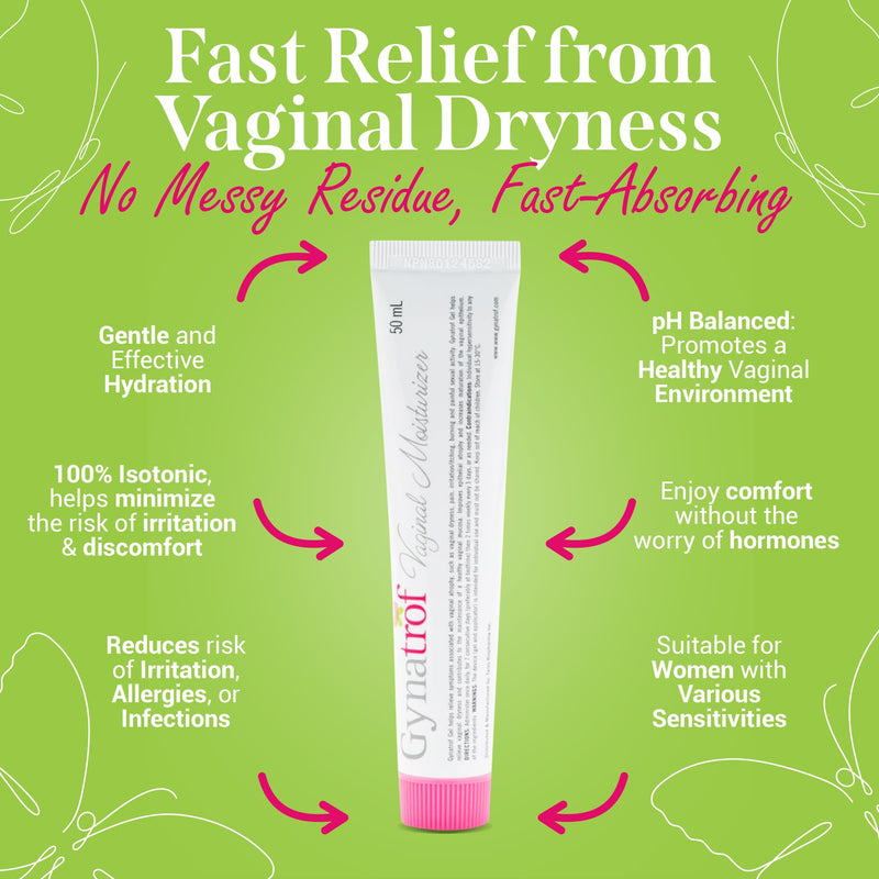 [Australia] - Vaginal Moisturizer ‚Äì Fast-Acting, Hormone-Free Relief for Vaginal Dryness, Itch & Irritation, Hyaluronic Acid & Vitamin E for Menopause Comfort, Easy to Use ‚Äì 20 Applications, 50 mL 