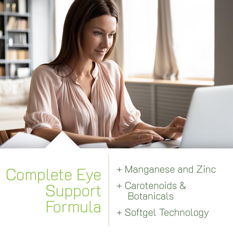 Irwin Naturals Vision Sharp Eye Health & Vision Support Formula | Daily Vision Support | Lutein + Bilberry + Ginkgo | Macular Nutrition | 42 Liquid Soft-Gels 42 Count (Pack of 1)