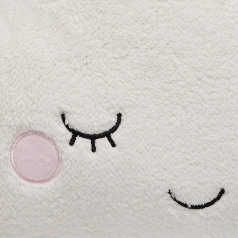 [Australia] - Little Love by NoJo - Plush Cloud Shaped Decorative Pillow, Decorative Nursery Pillow, Playroom Décor, Cute Throw Pillows, White, 1 Count (Pack of 1) Cloud - White 1 Count (Pack of 1) 