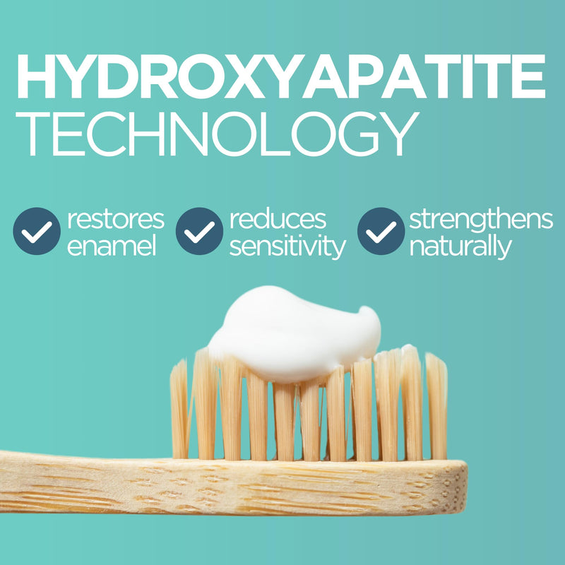 [Australia] - Wellnesse Whitening Hydroxyapatite Toothpaste with Xylitol, Natural Fluoride-Free Teeth Whitening Toothpaste for Adults, Strengthens Enamel, Supports Gum Health, Fresh Mint Flavor, 4 oz (Pack of 1) 4 Ounce (Pack of 1) 