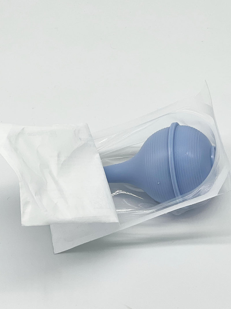 [Australia] - Comfort Soft Sterile Ear Bulb Rubber Hand Squeeze Baby Bulb Suction Sucker - 2 oz - Nasal - Ulcer (3 Pack) 2OZ BLUE 3.0 