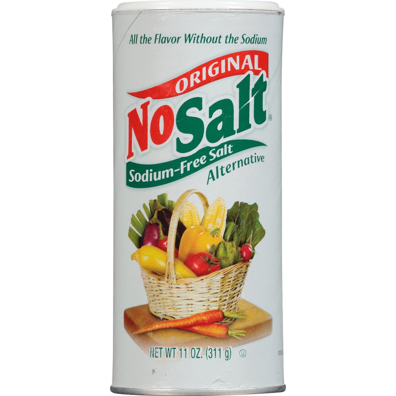 [Australia] - Original NoSalt 11OZ - Premium Sodium-Free Salt Substitute, Ideal for Low Sodium Diets, Real Salt Taste (Pack of 1) + CreateAndBundle Sticker 