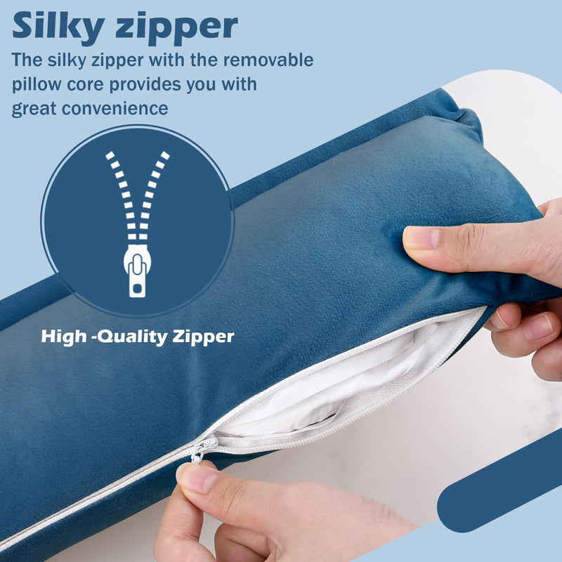 [Australia] - Comfortable Arm Rest Pillow for Better Sleep and Recovery Ideal Support for Swelling, Injury and Surgery Recovery Perfect for Side Sleepers (Dark Blue) Dark Blue 