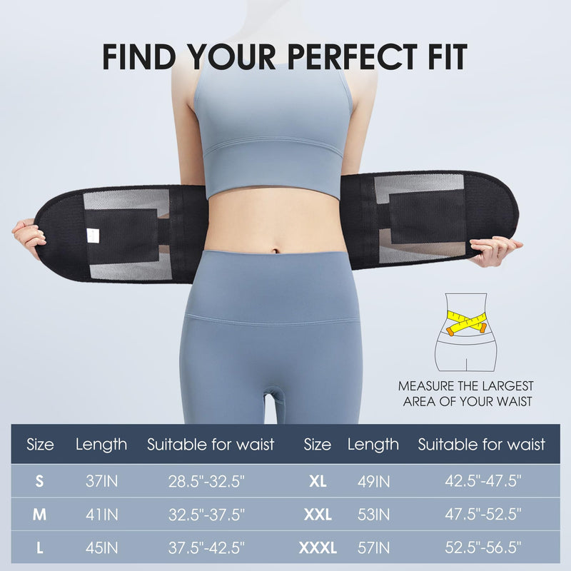 [Australia] - Umbilical Hernia Belt, Elastic Abdominal Binder Lower Waist Support Belt, Post Surgery Postpartum Belly Band Belly Wrap Hernia Belt Stomach Compression Wrap for Men and Women (Small) Small 