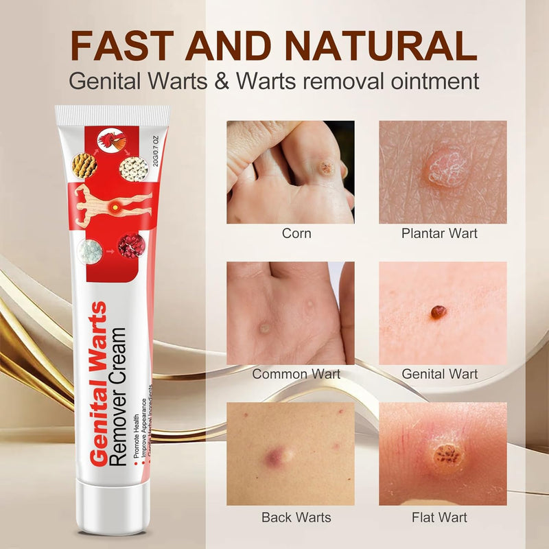 [Australia] - Wart RemoverÔºåFast Acting Gel Wart Remover Freeze Off - Fast-Acting Wart Ointment, Genital Wart Freeze Off,Easy to Carry(1Pack) 1pcs 