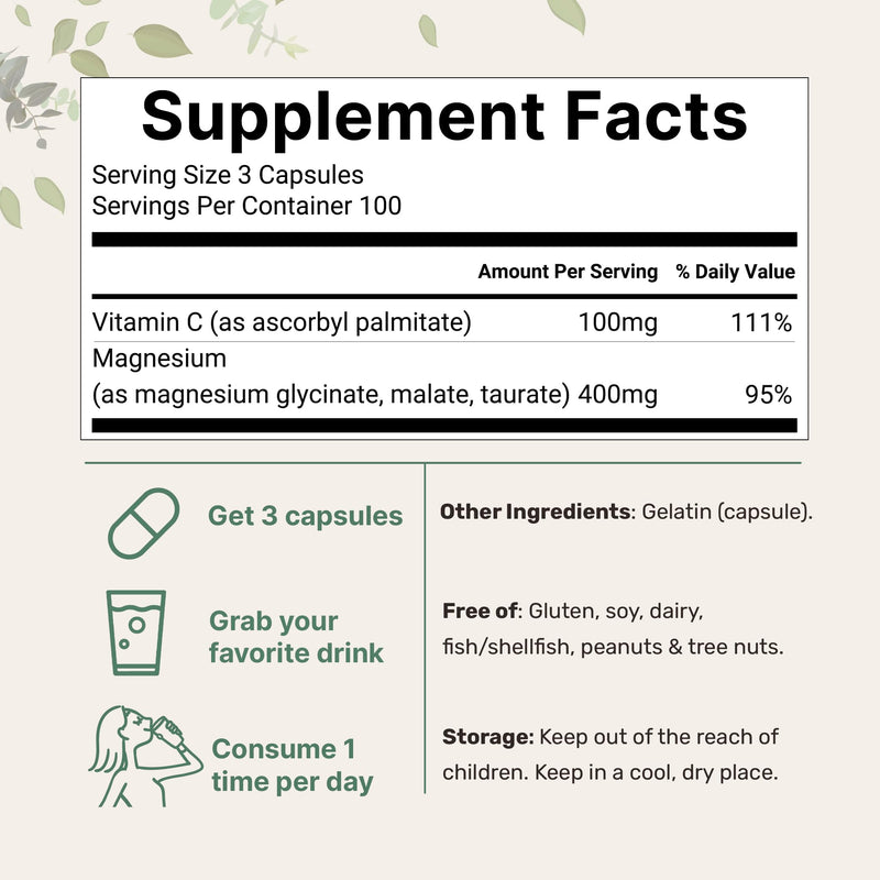 Micro Ingredients Vitamin D3 10,000iu + K2 200mcg Softgels & Pure Triple Magnesium Complex 400mg Capsules | 2 Pack Bundle | Essential D & K Sunshine Vitamins | Glycinate, Malate, & Taurate Forms