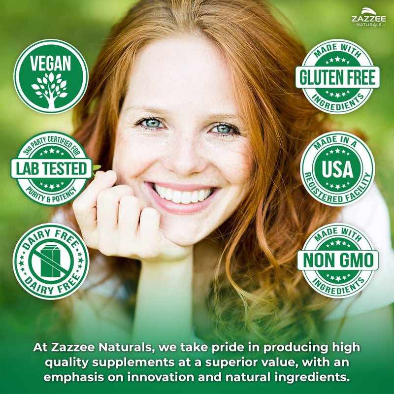 [Australia] - Zazzee Extra Strength Boswellia Serrata 10:1 Extract, 5000 mg Strength, 65% Boswellic Acid, 180 Vegan Capsules, 6 Month Supply, Standardized 10X High Potency, 100% Vegetarian, All-Natural, Non-GMO 