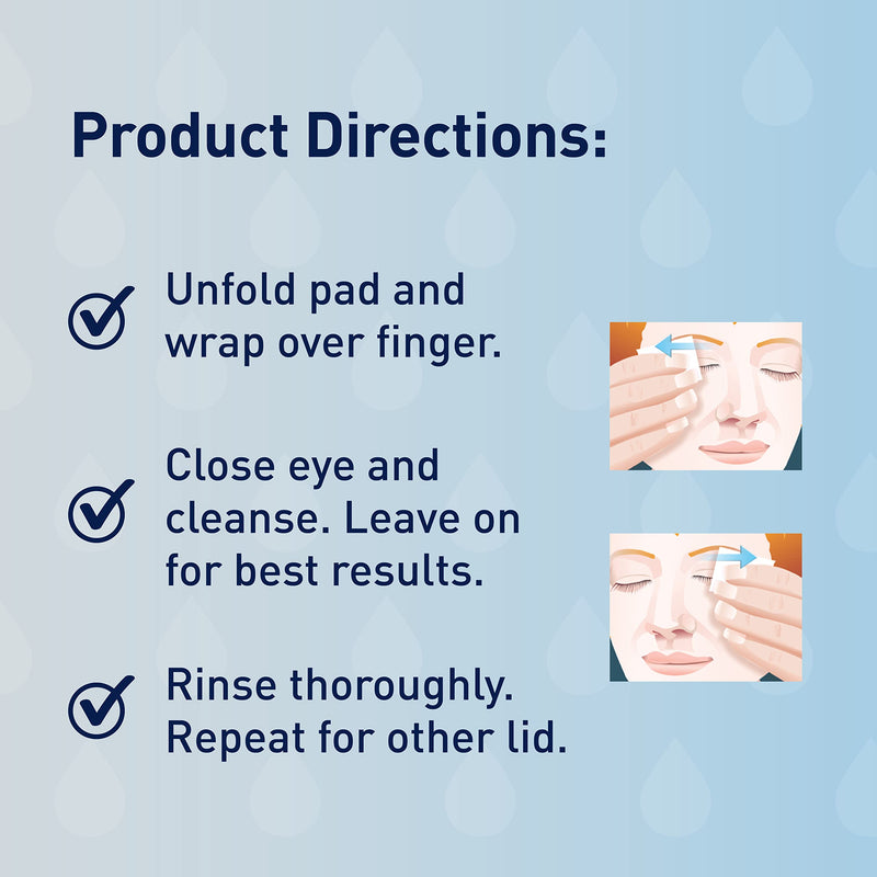[Australia] - OCuSOFT Lid Scrub Original Eyelid Cleanser - Pre-Moistened Eyelid Wipes for Mild to Moderate Conditions - Eyelid Cleanser to Clean, Comfort & Soothe Irritated Eyelids - 30 Count 30 Count (Pack of 1) 
