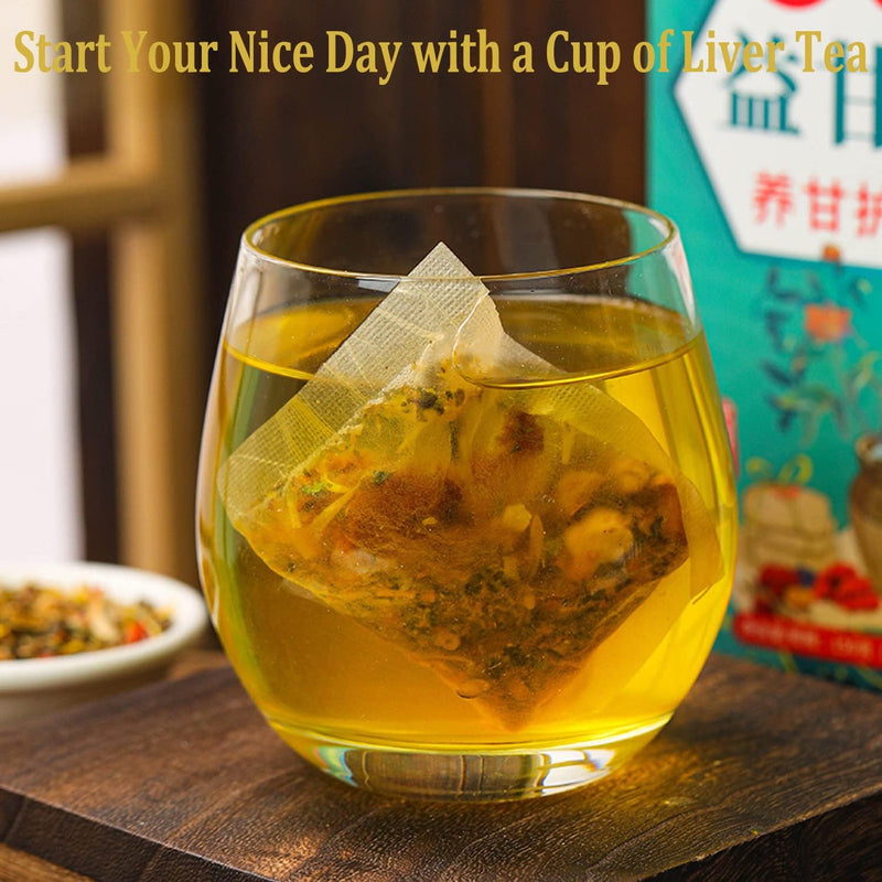[Australia] - 18 Flavors Liver Tea, Liver Tea with 18 Different Herbs for Liver (1 Boxes 30 Bags) 1 Box 