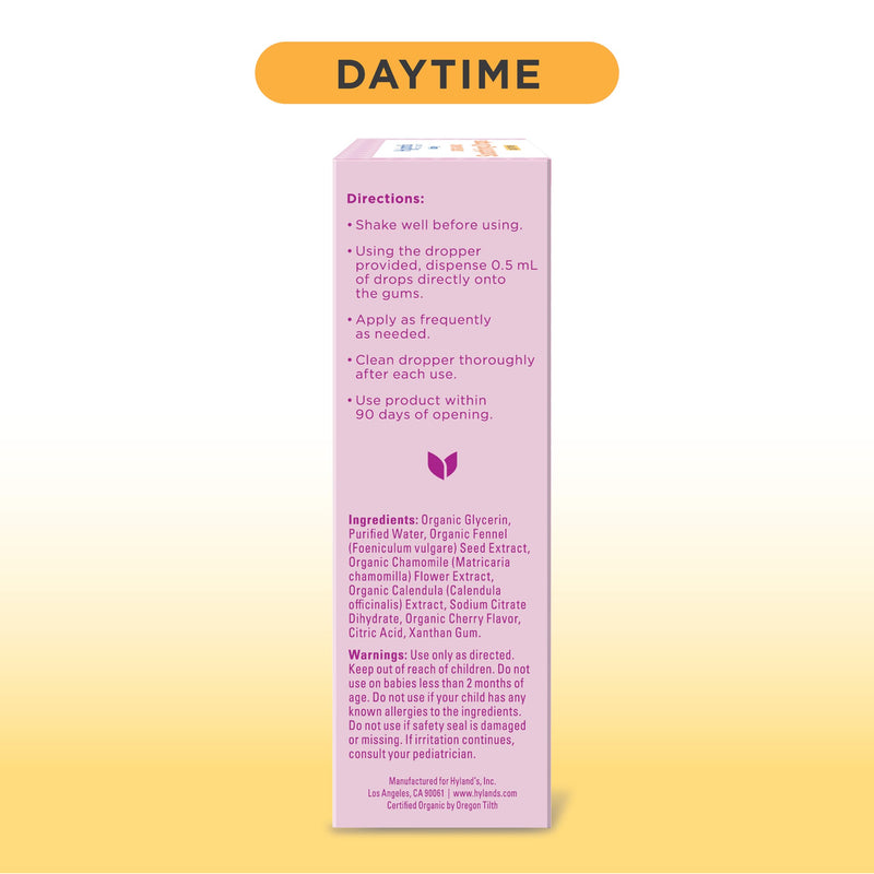 [Australia] - Hyland's Naturals Baby - Organic Daytime & Nighttime Soothing Drops Combo Pack, 2 oz. Oral Drops – Day/Night Combo 
