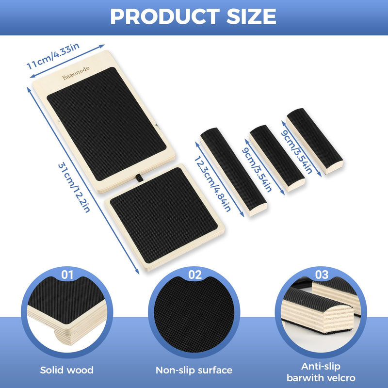 Ankle Foot Strengthener Axis Board Single Leg Ankle Balance Board Blackboard Foot Trainer for Stability Exercise Physical Therapy for Plantar Fasciitis Relief Strengthening Equipment